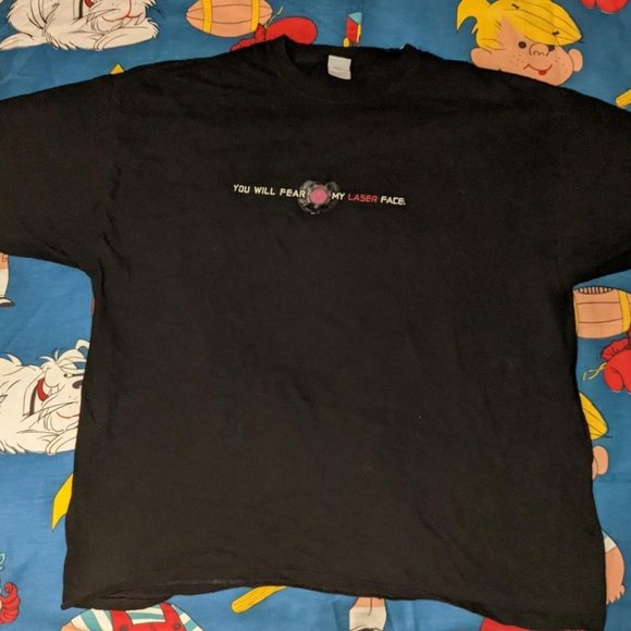 Halo x RVB RoosterTeeth "Lazer Face" Shirt - Picture 1 of 5
